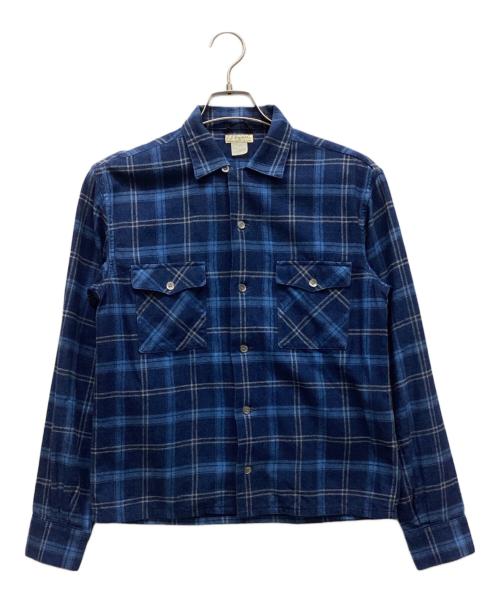 OLD JOE & Co.（オールドジョー）OLD JOE & Co. (オールドジョー) 長袖シャツ ネイビー サイズ:15の古着・服飾アイテム