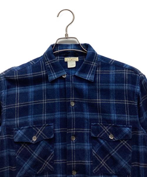OLD JOE & Co.（オールドジョー）OLD JOE & Co. (オールドジョー) 長袖シャツ ネイビー サイズ:15の古着・服飾アイテム