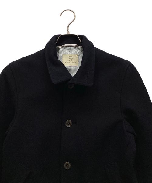 BEAUTY&YOUTH（ビューティーアンドユース）BEAUTY&YOUTH (ビューティーアンドユース) ショートコート ネイビー サイズ:Sの古着・服飾アイテム