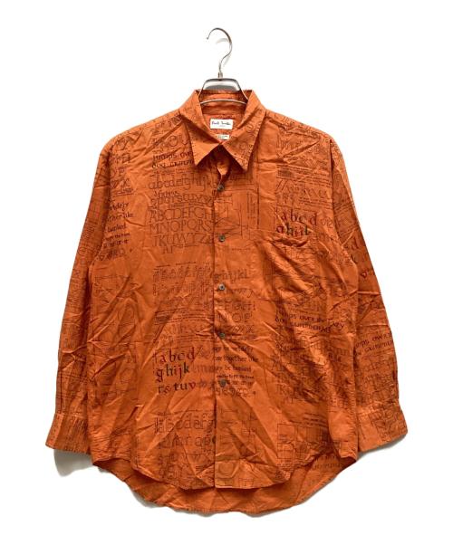 PAUL SMITH（ポールスミス）PAUL SMITH (ポールスミス) 長袖シャツ オレンジ サイズ:Mの古着・服飾アイテム