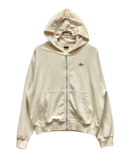 SUPPLIER（サプライヤー）SUPPLIER (サプライヤー) ジップパーカー クリーム サイズ:Mの古着・服飾アイテム