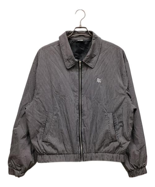 SUPPLIER（サプライヤー）SUPPLIER (サプライヤー) ジップアップジャケット ブラック×ホワイト サイズ:XLの古着・服飾アイテム