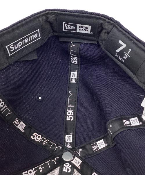 New Era（ニューエラ）New Era (ニューエラ) SUPREME (シュプリーム) キャップ ダークネイビー サイズ:59.6の古着・服飾アイテム