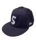 New Era（ニューエラ）の古着「キャップ」｜ダークネイビー