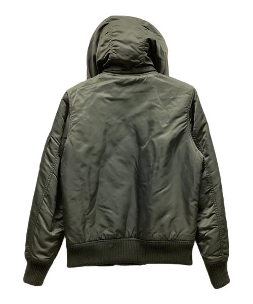 ALPHA（アルファ）ALPHA (アルファ) 中綿ジャケット グリーン サイズ:Mの古着・服飾アイテム
