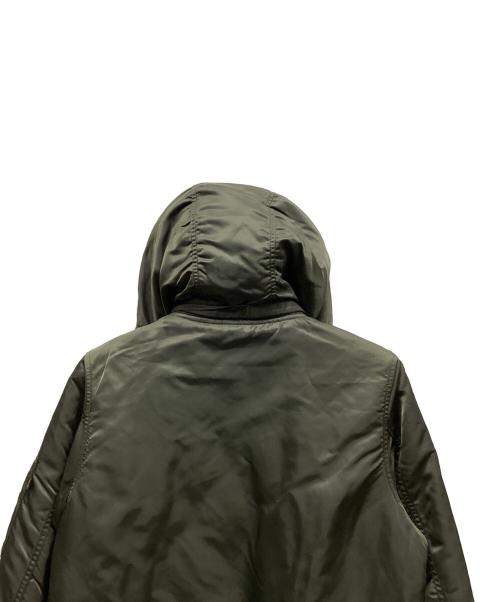 ALPHA（アルファ）ALPHA (アルファ) 中綿ジャケット グリーン サイズ:Mの古着・服飾アイテム