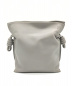 LOEWE (ロエベ) ショルダーバッグ グレー FLAMENCO KNOT SMALL 10084531  無地 レザー -：56800円