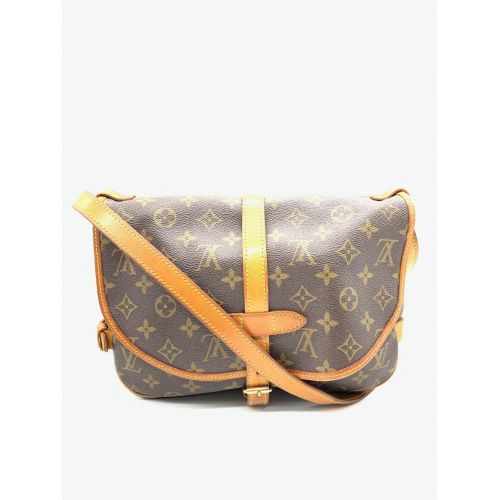 LOUIS VUITTON（ルイ ヴィトン）LOUIS VUITTON (ルイヴィトン) ソミュールMM ブラウン サイズ:MM モノグラム M40710 VI0922の古着・服飾アイテム