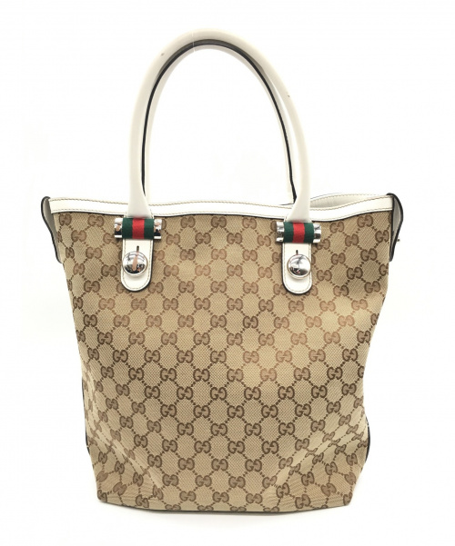 GUCCI（グッチ）GUCCI (グッチ) トートバッグ 232970 214397の古着・服飾アイテム