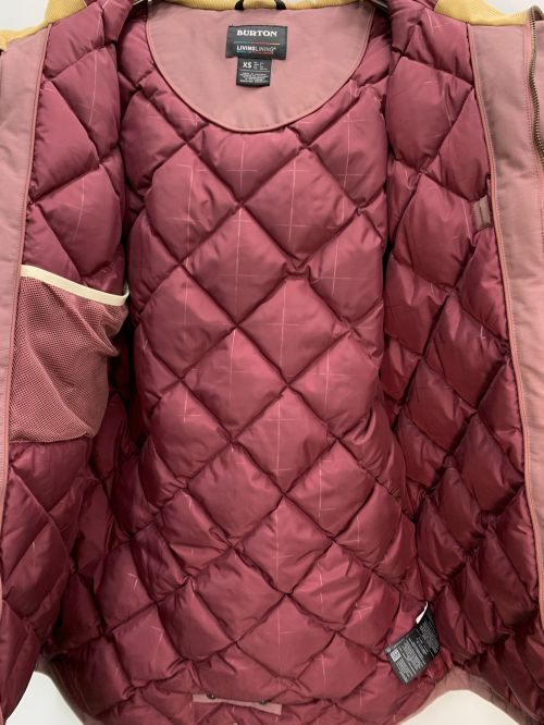 BURTON（バートン）BURTON (バートン) W Saxton parka / ダウンコート ベイクドピンク サイズ:XS(JPN:S)の古着・服飾アイテム