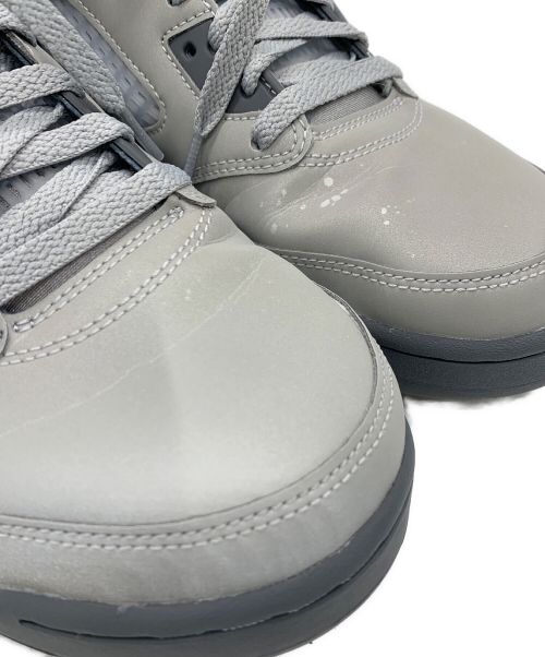 NIKE（ナイキ）NIKE (ナイキ) スニーカー/AIR JORDAN5 RETRO Green Bean グレー×グリーン サイズ:cm28の古着・服飾アイテム