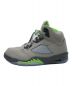 NIKE (ナイキ) スニーカー/AIR JORDAN5 RETRO Green Bean グレー×グリーン サイズ:cm28：7000円