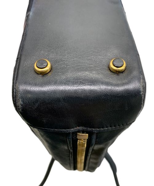 CHANEL（シャネル）CHANEL (シャネル) [OLD]Vステッチショルダーバッグ ブラックの古着・服飾アイテム