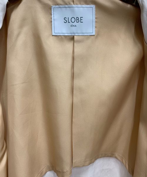 SLOBE IENA（スローブ イエナ）SLOBE IENA (スローブ イエナ) 麻ツイルチェスターコート ベージュ サイズ:表記無しの古着・服飾アイテム