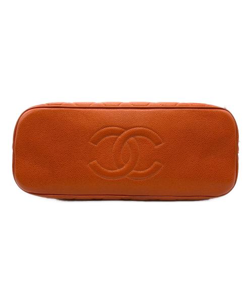 CHANEL（シャネル）CHANEL (シャネル) マトラッセ/チェーンショルダーバッグ オレンジの古着・服飾アイテム