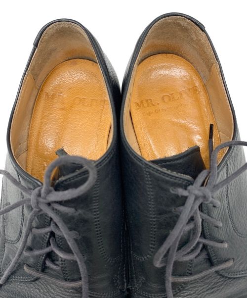 MR.OLIVE（ミスターオリーブ）MR.OLIVE (ミスターオリーブ) オックスフォードシューズ ブラック サイズ:8.5の古着・服飾アイテム