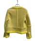 Zadig&Voltaire (ザディグエヴォルテール) ムートンジャケット イエロー×ベージュ サイズ:TS：15000円