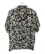 ROBES&CONFECTIONSローブスコンフェクションズ）の古着「オープンカラーシャツ」｜ブラック