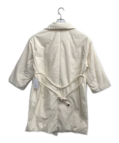 UNITED ARROWS（ユナイテッドアローズ）UNITED ARROWS (ユナイテッドアローズ) パディング テーラードコート アイボリー サイズ:36の古着・服飾アイテム