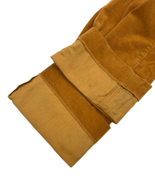 AURALEE（オーラリー）AURALEE (オーラリー) WASHED CORDUROY SLACKS ブラウン サイズ:4の古着・服飾アイテム