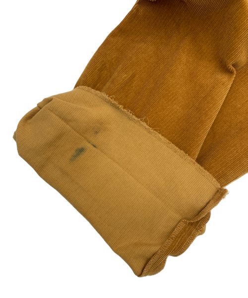 AURALEE（オーラリー）AURALEE (オーラリー) WASHED CORDUROY SLACKS ブラウン サイズ:4の古着・服飾アイテム