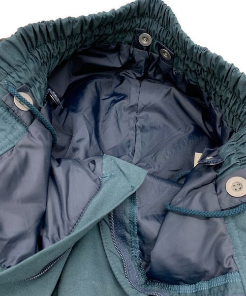 adidas（アディダス）adidas (アディダス) 90sスキーパンツ ブラック×グリーン サイズ:JASPO Lの古着・服飾アイテム