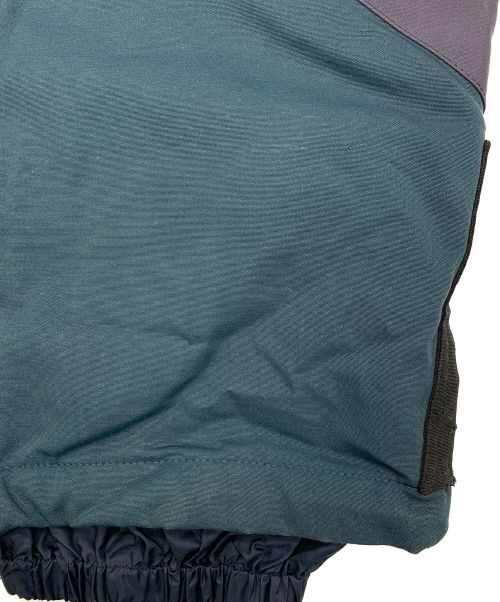 adidas（アディダス）adidas (アディダス) 90sスキーパンツ ブラック×グリーン サイズ:JASPO Lの古着・服飾アイテム