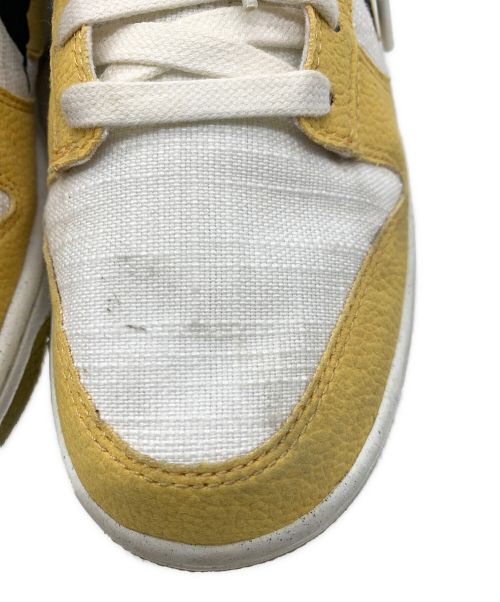 NIKE（ナイキ）NIKE (ナイキ) スニーカー イエロー×ベージュ サイズ:27cmの古着・服飾アイテム