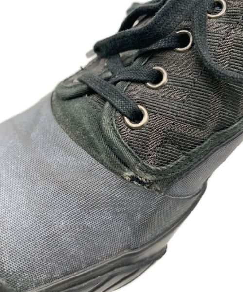 FENDI（フェンディ）FENDI (フェンディ) moon star (ムーンスター) FFロゴキャンバスラバーソールスニーカー ブラック サイズ:CM 28の古着・服飾アイテム