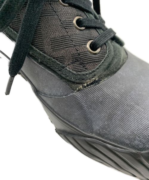 FENDI（フェンディ）FENDI (フェンディ) moon star (ムーンスター) FFロゴキャンバスラバーソールスニーカー ブラック サイズ:CM 28の古着・服飾アイテム