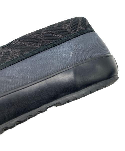 FENDI（フェンディ）FENDI (フェンディ) moon star (ムーンスター) FFロゴキャンバスラバーソールスニーカー ブラック サイズ:CM 28の古着・服飾アイテム