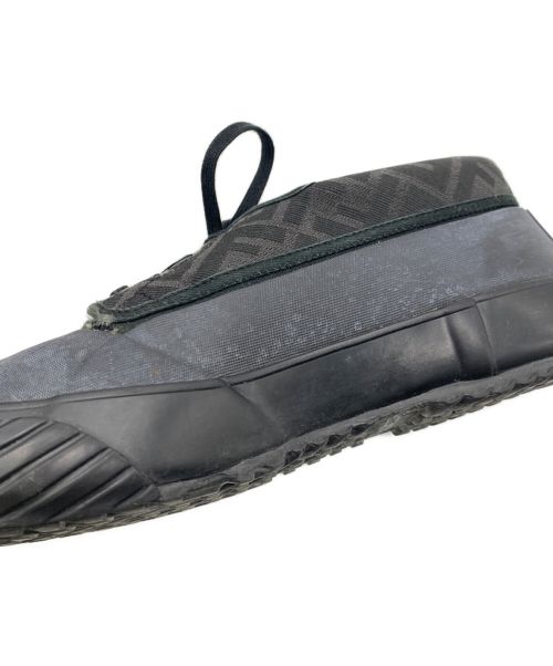 FENDI（フェンディ）FENDI (フェンディ) moon star (ムーンスター) FFロゴキャンバスラバーソールスニーカー ブラック サイズ:CM 28の古着・服飾アイテム