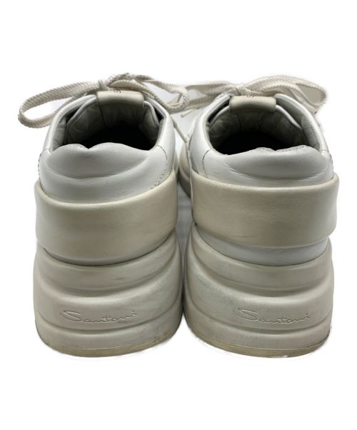 Santoni（サントーニ）Santoni (サントーニ) ダッドスニーカー ホワイト サイズ:9の古着・服飾アイテム