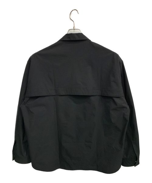 BLAHW（ブラー）BLAHW (ブラー) SOLOTEX オープンカラーシャツ ブラック サイズ:SIZE 2の古着・服飾アイテム