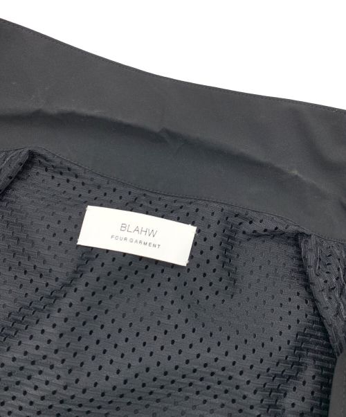 BLAHW（ブラー）BLAHW (ブラー) SOLOTEX オープンカラーシャツ ブラック サイズ:SIZE 2の古着・服飾アイテム