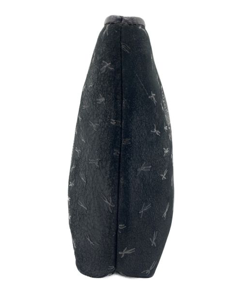 印傳屋（インデンヤ）印傳屋 (インデンヤ) INDEN CARRAY クラッチバッグ ブラックの古着・服飾アイテム