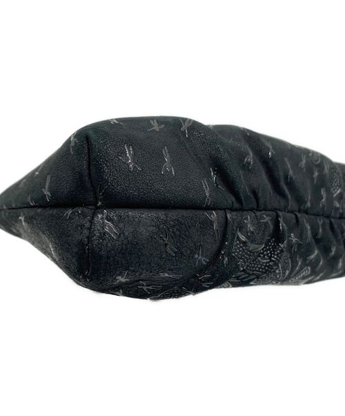 印傳屋（インデンヤ）印傳屋 (インデンヤ) INDEN CARRAY クラッチバッグ ブラックの古着・服飾アイテム