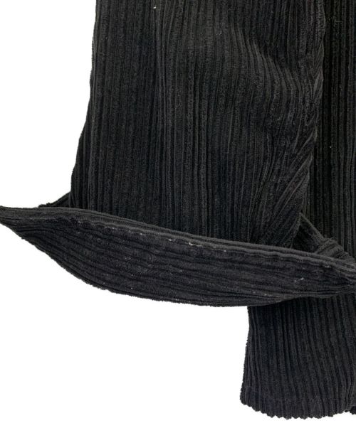 Salvatore Piccolo（サルヴァトーレ・ピッコロ）Salvatore Piccolo (サルヴァトーレ・ピッコロ) コーデュロイベトナムシャツ ブラック サイズ:表記無の古着・服飾アイテム