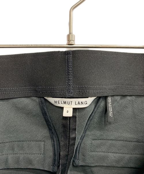 HELMUT LANG（ヘルムートラング）HELMUT LANG (ヘルムートラング) レザーレギンスパンツ ブラックの古着・服飾アイテム