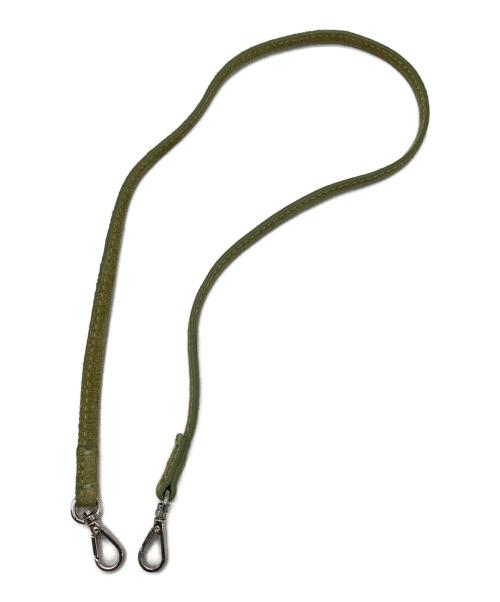 LITTLE LIFFNER（リトルリフナー）LITTLE LIFFNER (リトルリフナー) スウェードクラッチバッグ グリーンの古着・服飾アイテム