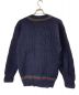 BROOKS BROTHERS (ブルックスブラザーズ) 80sチルデンニット ネイビー サイズ:40：3000円