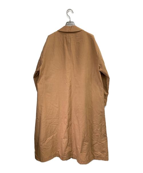 Plage（プラージュ）Plage (プラージュ) ショールカラーフレアコート ブラウン サイズ:38の古着・服飾アイテム