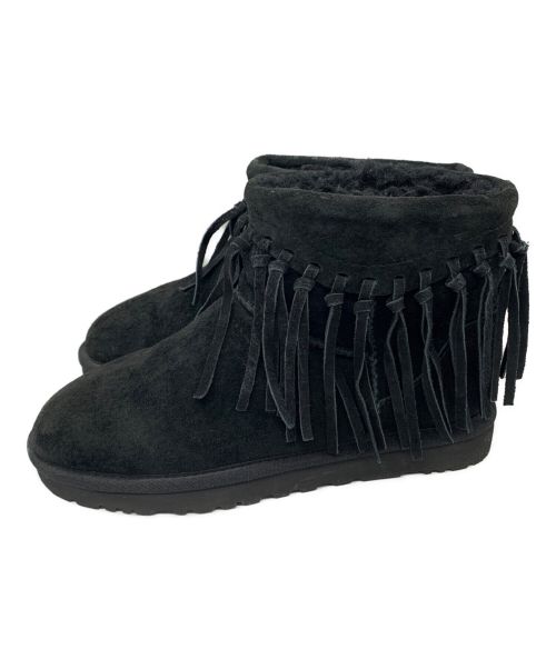 UGG（アグ）UGG (アグ) ムートンブーツ ブラック サイズ:25の古着・服飾アイテム