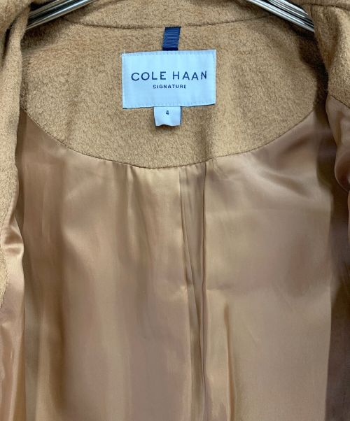 COLE HAAN（コールハーン）COLE HAAN (コールハーン) ステンカラーコート ブラウン サイズ:4の古着・服飾アイテム