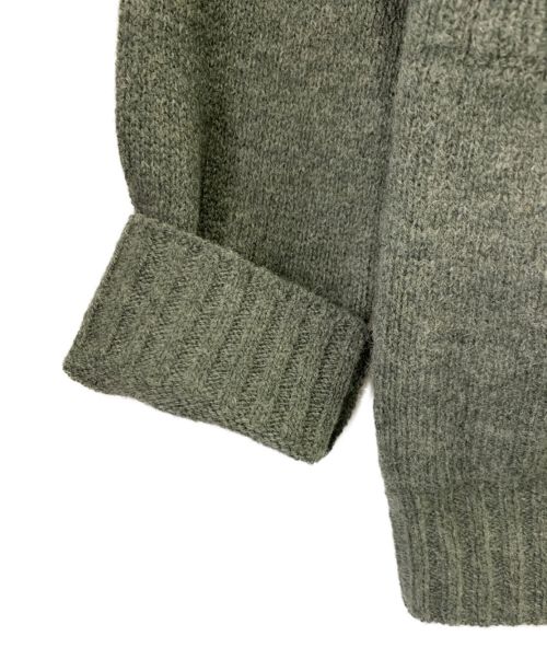MHL（エムエイチエル）MHL (エムエイチエル) ニットカーディガン グリーン サイズ:Mの古着・服飾アイテム