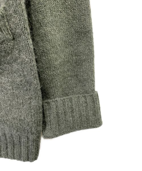 MHL（エムエイチエル）MHL (エムエイチエル) ニットカーディガン グリーン サイズ:Mの古着・服飾アイテム