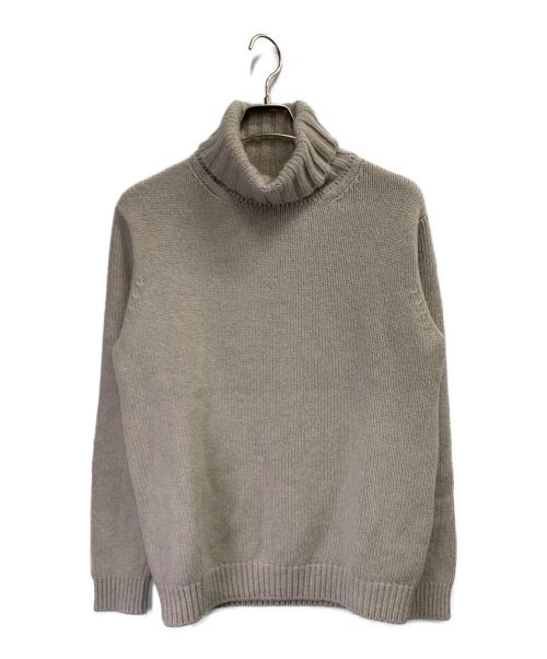 SLOANE（スローン）SLOANE (スローン) 3G&5Gジーロンラム×カシミヤタートルネック ベージュ サイズ:4の古着・服飾アイテム