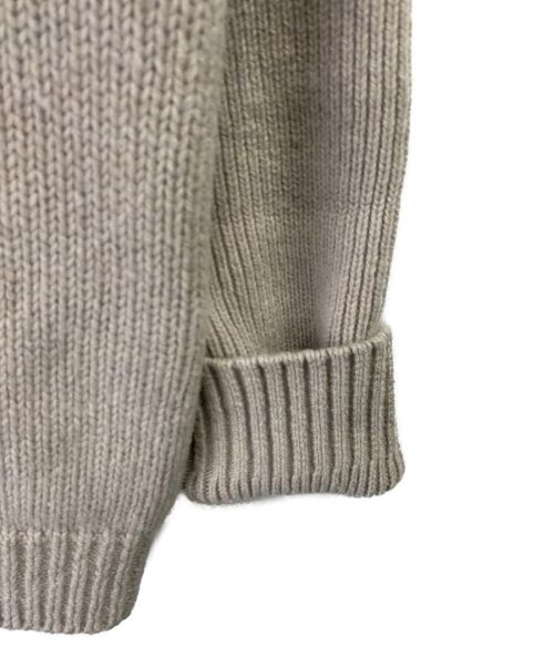 SLOANE（スローン）SLOANE (スローン) 3G&5Gジーロンラム×カシミヤタートルネック ベージュ サイズ:4の古着・服飾アイテム