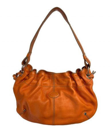 【12/15処分】Tod's オレンジ ハンドバッグ 12/15処分】Tod's オレンジ ハンドバッグ