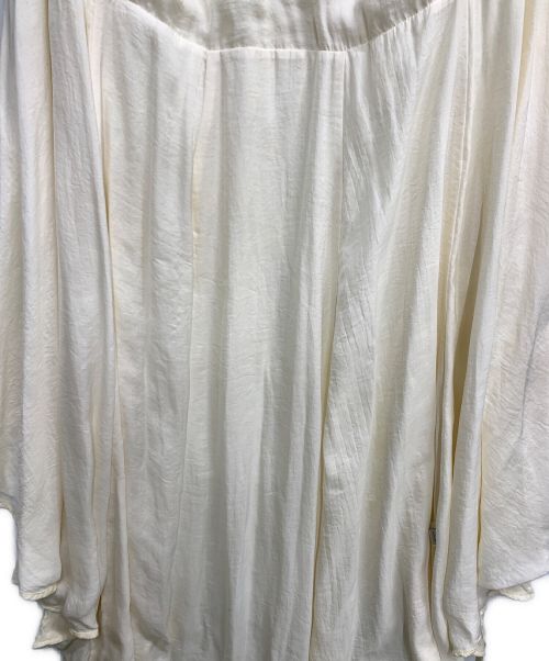 CHRISTYDAWN（CHRISTYDAWN）CHRISTYDAWN (CHRISTYDAWN) アップサイクル刺繍カシュクールワンピース イエロー サイズ:Sの古着・服飾アイテム